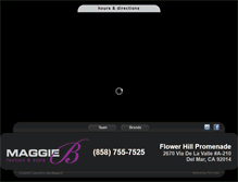 Tablet Screenshot of maggiebclothing.com